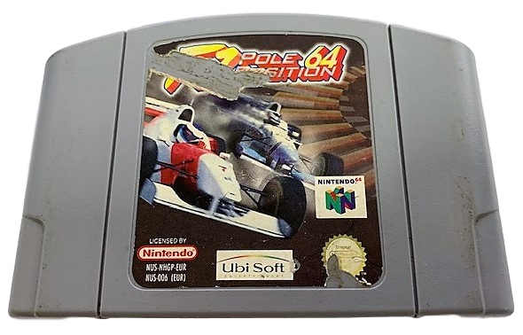 F1 Pole Position Nintendo 64 N64 PAL (B Grade Cart)