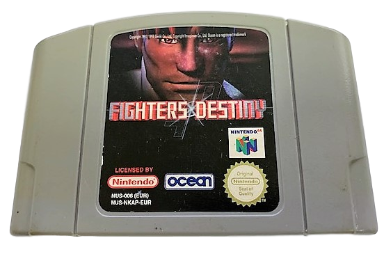 Fighter's Destiny Nintendo 64 N64 PAL (B Grade Cart)