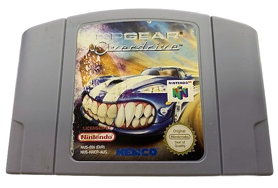 Top Gear Overdrive Nintendo 64 N64 PAL (B Grade Cart)