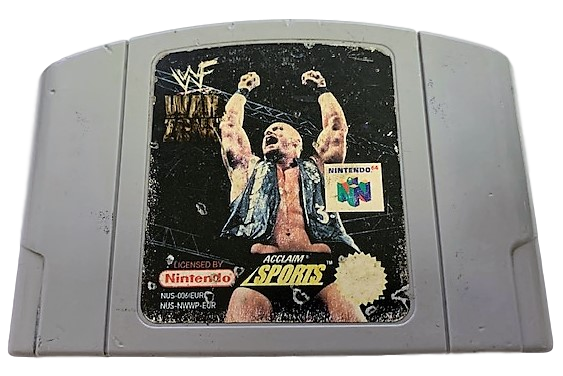 WWF War Zone Nintendo 64 N64 PAL (B Grade Cart) (Preowned) - Games We Played