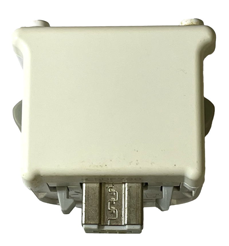 Genuine Nintendo Wii White Motion Plus Adapter Wii U Mote RVL-026 (Preowned)
