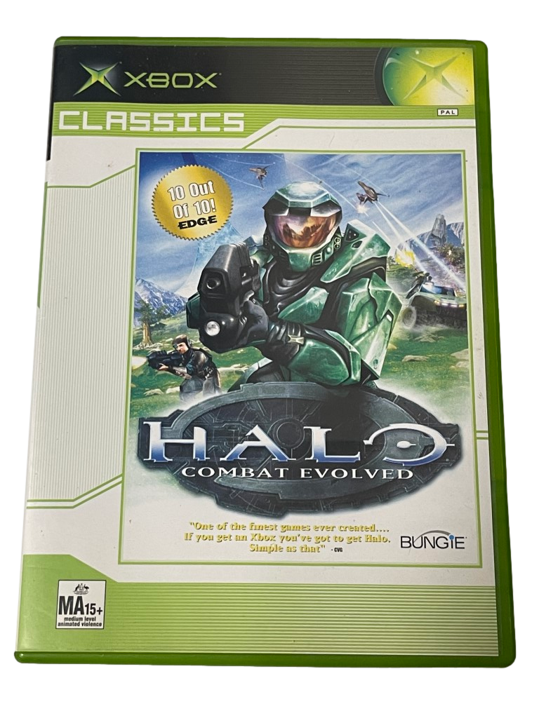 Halo Combat Evolved Xbox Original PAL (Classics) *Complete* (Pre-Owned)