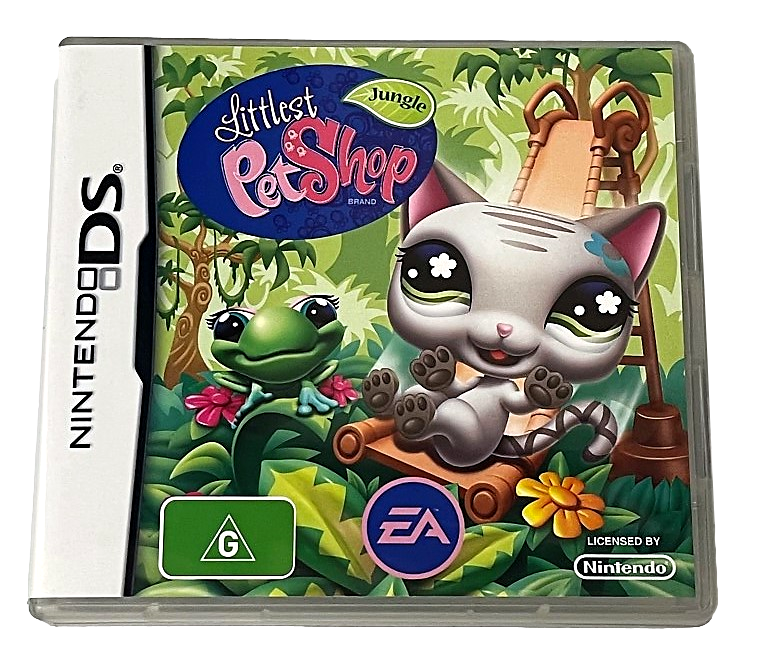 Littlest Pet Shop Jungle Nintendo DS 3DS Game  *No Manual* (Pre-Owned)