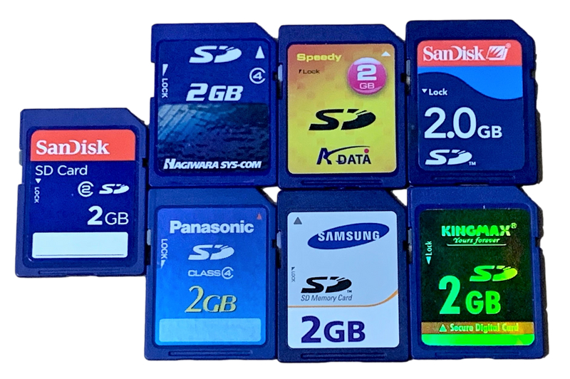 Random 2GB SDHC Secure Digital Memory Card SD Nintendo 3DS (Preowned) - Games We Played