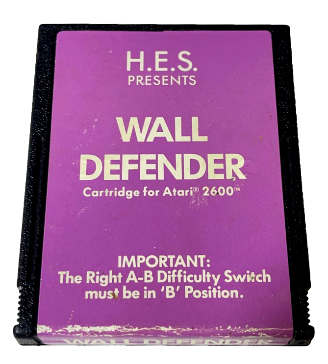 Wall Defender Atari 2600 *Cartridge Only* H.E.S.