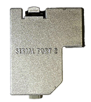 Genuine Nintendo Gamecube Console Port Covers, Indigo, Black, Silver and Spice. (Preowned)