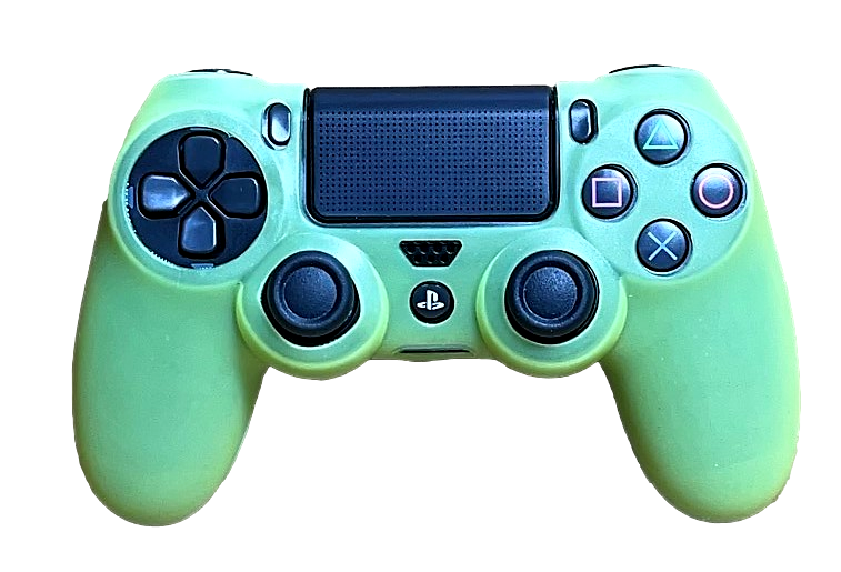 Silicone Cover For PS4 Controller Case Skin - Yellow
