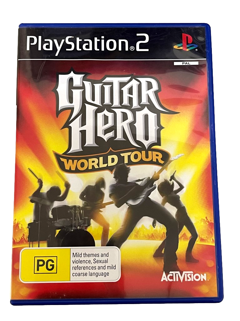 Guitar Hero World Tour PS2 PAL *Complete* (Pre-Owned)