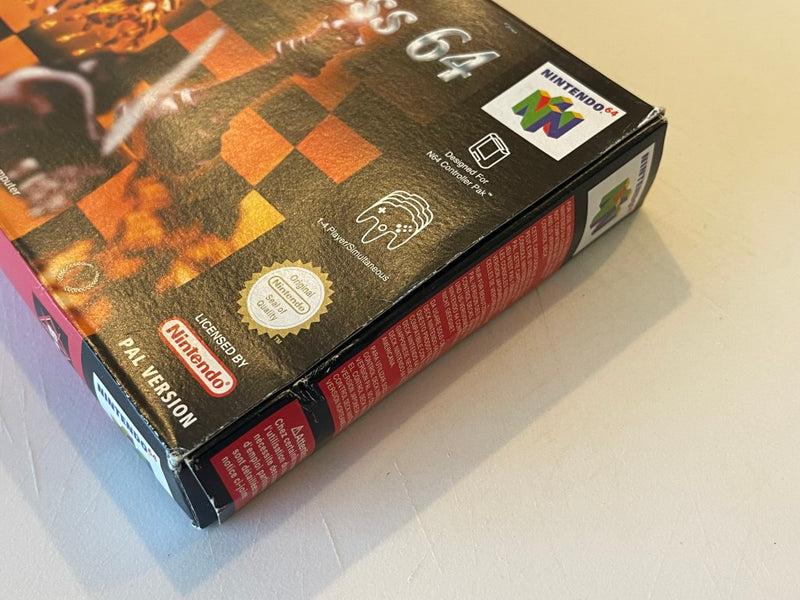 Virtual Chess 64 Nintendo 64 N64 Boxed PAL *Complete* (Preowned)