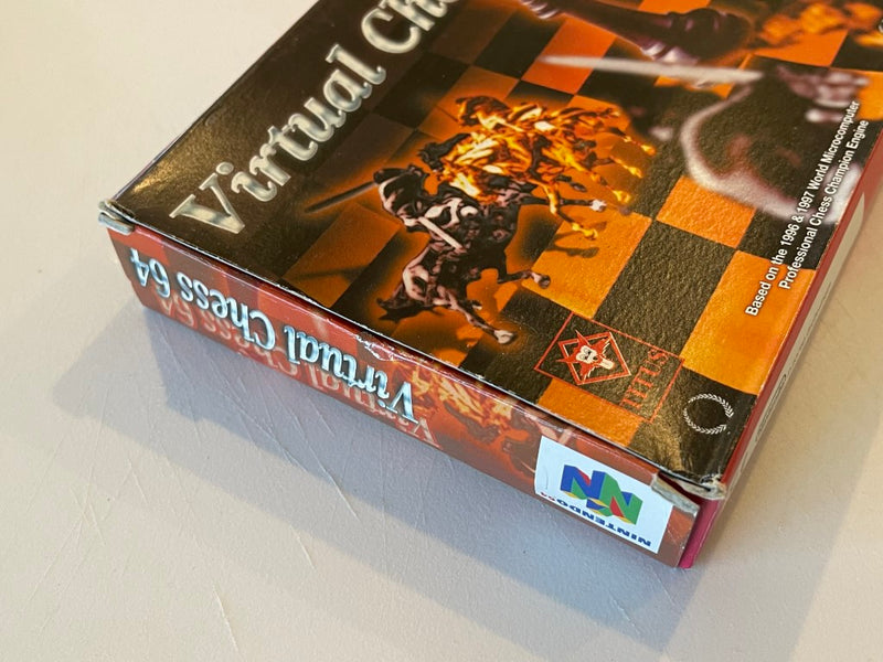 Virtual Chess 64 Nintendo 64 N64 Boxed PAL *Complete* (Preowned)