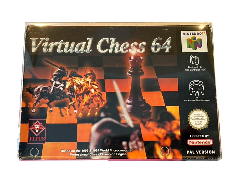 Virtual Chess 64 Nintendo 64 N64 Boxed PAL *Complete* (Preowned)