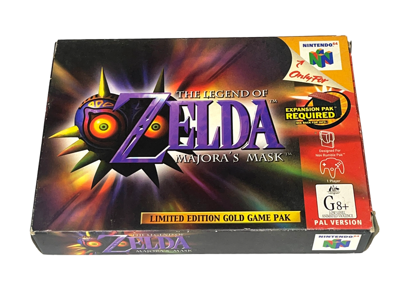 The Legend of Zelda Majora's Mask Nintendo 64 N64 Boxed PAL *Complete* (Preowned)