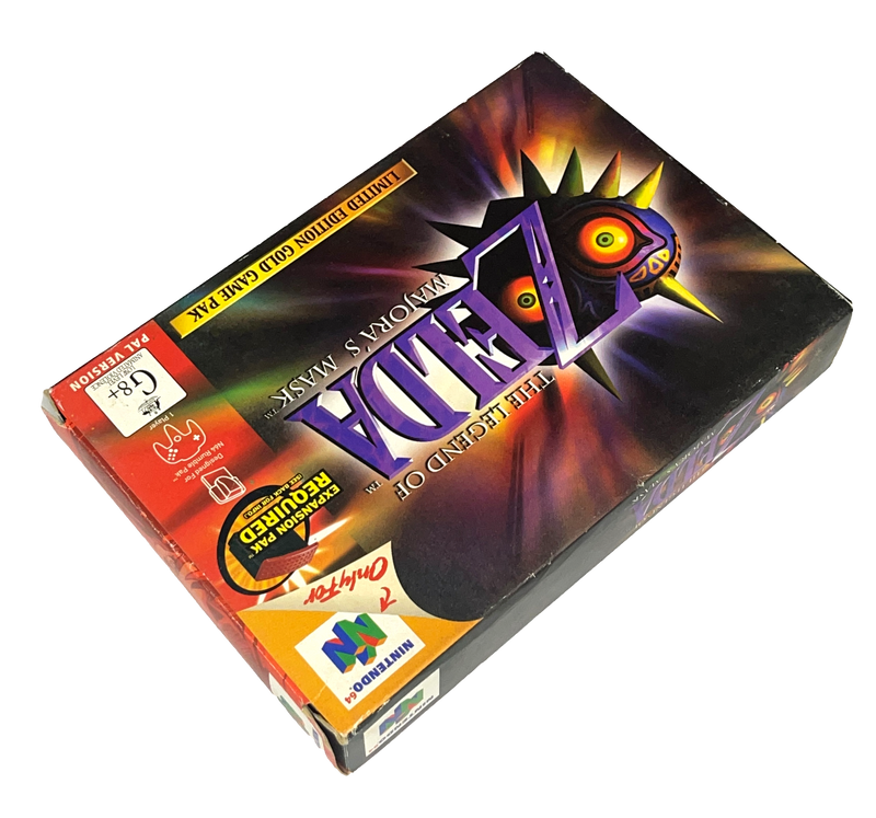 The Legend of Zelda Majora's Mask Nintendo 64 N64 Boxed PAL *Complete* (Preowned)