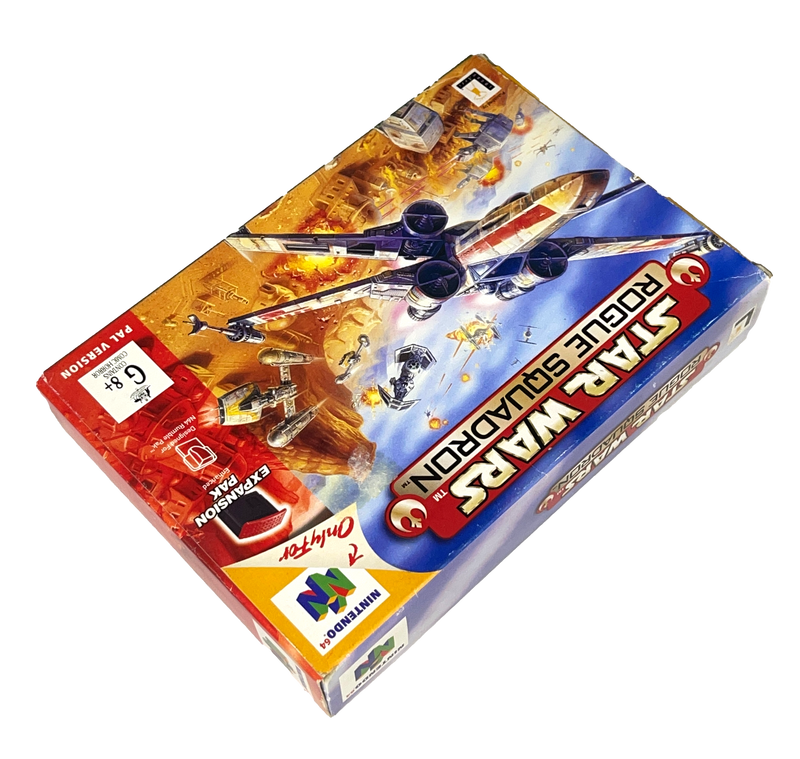 Star Wars Rogue Squadron Nintendo 64 N64 Boxed PAL *Complete* (Preowned)