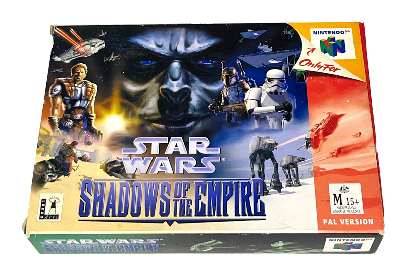 Star Wars Shadows of the  Empire Nintendo 64 N64 Boxed PAL *Complete* (Preowned)