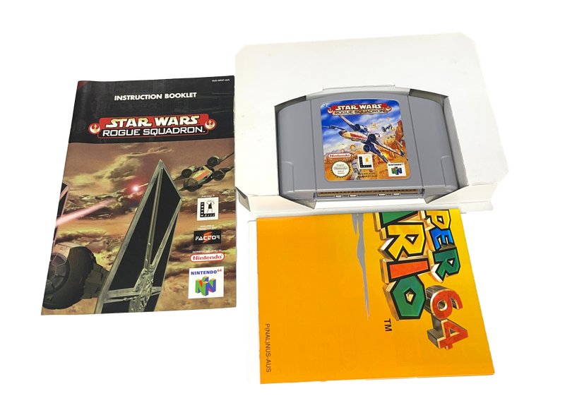 Star Wars Rogue Squadron Nintendo 64 N64 Boxed PAL *Complete* (Preowned)