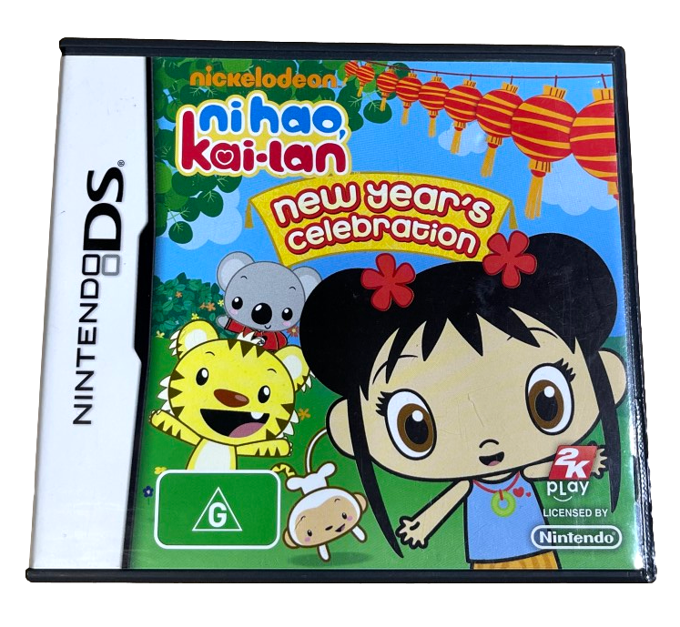 Ni Hao Kai lan New Year's Celebration DS 2DS 3DS Game *Complete* (Pre-Owned)