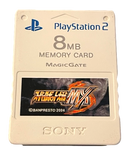 Super Robot Wars MX Magic Gate Sony PS2 Memory Card PlayStation 2 8MB (Preowned)